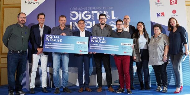 Les startups bordelaises Panga et Hiventive ont été récompensées par Huawei France dans le cadre du Digital Inpulse