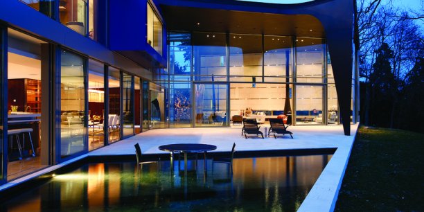 A vendre, maison de prestige avec vue sur le lac Léman. Prix : 58 millions  d'euros