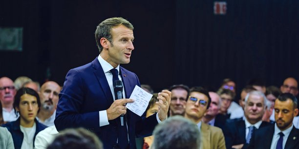 Macron a concédé, le 3 octobre à Rodez, que, telle quelle, la réforme léserait certaines catégories.