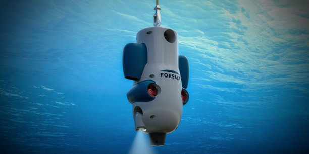 Atoll est l'un des robots sous-marins mis au point par Forssea Robotics
