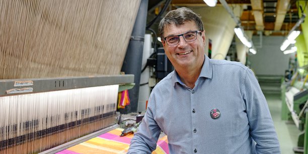 Paul de Montclos est aussi président du syndicat textile de l'Est.