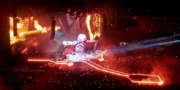 Le concert de Muse, le 16 juillet 2019, a réuni près de 40.000 spectateurs au stade Matmut Atlantique de Bordeaux.