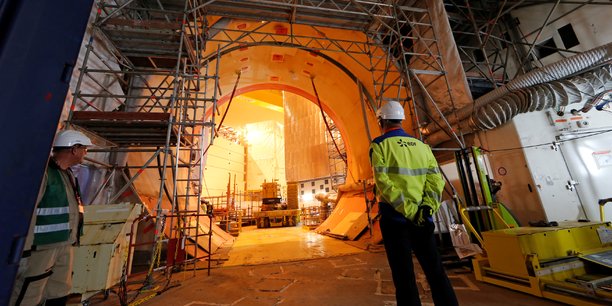 EDF travaille sur un réacteur nucléaire de nouvelle génération, moins cher à construire que celui de Flamanville (photo).