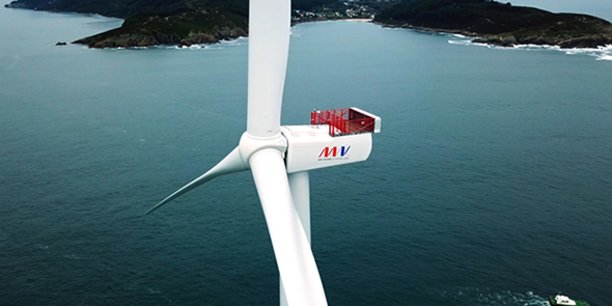 Le projet des Eoliennes flottantes du Golfe du Lion (EFGL) optent pour les éoliennes de MHI Vestas Offshore Wind, d'une capacité de 10 MW.