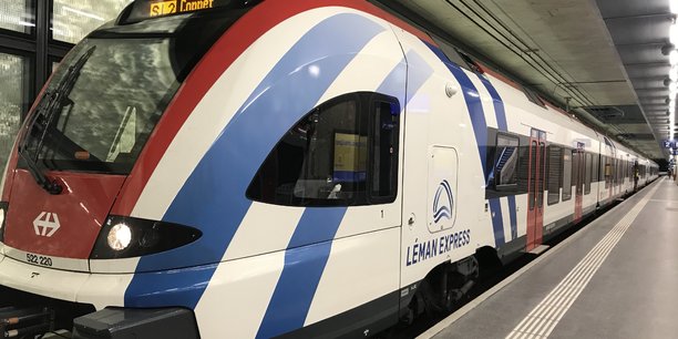 Le Léman Express devrait transporter 50 000 voyageurs par jour entre la Annemasse et Genève.