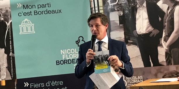 Nicolas Florian, maire de Bordeaux depuis le 7 mars 2019, sera candidat à la mairie en mars 2020
