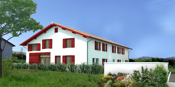Le programme développé par la Coopérative foncière Aquitaine à Espelette (Pyrénées-Atlantiques) a été vendu à 2.000 €/m2, soit 40 % de moins que les prix du marché.