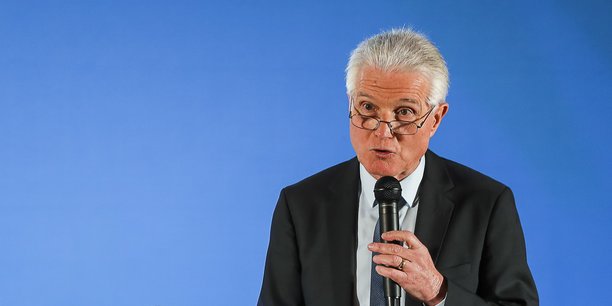 Patrick Bobet, le président de Bordeaux Métropole, le 10 janvier 2020.