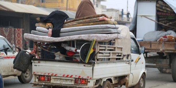 Syrie: environ 350.000 personnes ont fui recemment la region d'idlib, selon l'onu[reuters.com]