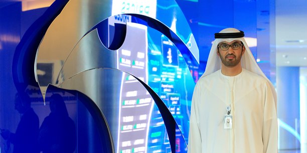 Le sultan Ahmed Al Jaber est ministre d'État des Émirats arabes unis, et directeur général de la compagnie pétrolière nationale d'Abou Dhabi (Adnoc).