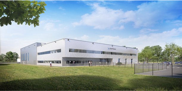 Le nouveau bâtiment de 3.900 m2 de Safran Data Systems, sur le Bassin d'Arcachon, sera livré en octobre 2020.