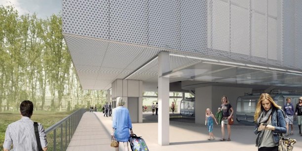 Le téléphérique urbain de Toulouse sera en service dans un an.