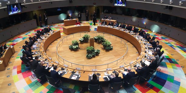 Réunion du Conseil européen.