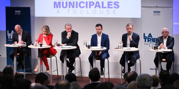 La Tribune, associée au Medef Haute-Garonne, a organisé le premier Grand Débat d'avant premier tour des élections municipales à Toulouse, jeudi 27 février.