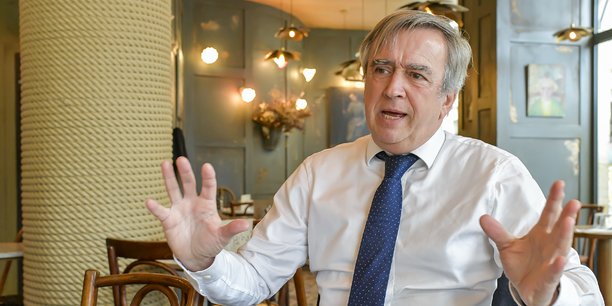 Pascal Jarty est candidat à l'élection municipale à Bordeaux à la tête de la liste Servir Bordeaux