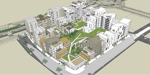 Le futur archipel urbain So Wood, dans le quartier Port-Marianne (ZAC République) à Montpellier, devrait être livré avant l'été 2023.