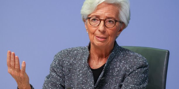 Christine Lagarde, présidente de la Banque centrale européenne.