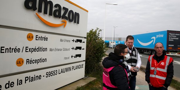 Plusieurs salariés d'Amazon France ont fait valoir leur droit de retrait.