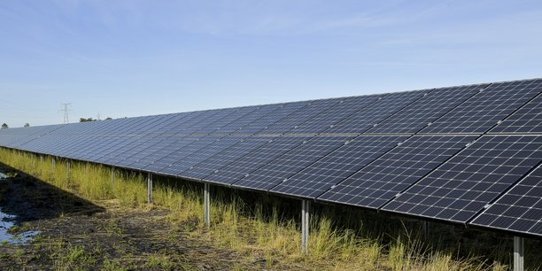 La centrale solaire de Merle-Sud à Saint-Magne (Gironde) a été inaugurée fin 2019.