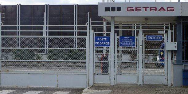 Porte ouest de l'usine GFT à Blanquefort