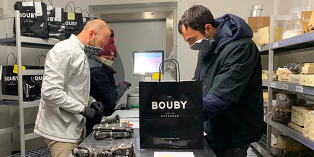 La fromagerie Bouby, installée dans les Halles Plaza de Montpellier, lance un service de vente en ligne pour minimiser l'impact de la crise sanitaire du Covid-19.