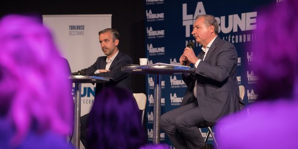 Pendant une centaine de minutes, Antoine Maurice et Jean-Luc Moudenc, candidats au second tour des élections municipales à Toulouse, ont débattu autour de thématiques économiques.