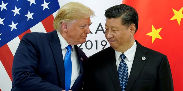Donald Trump et Xi Jinping, à l'occasion du sommet du G20, le 29 juin 2019.