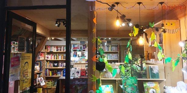 La librairie Fiers de Lettres à Montpellier s'est spécialisée sur une littérature des alternatives durables.