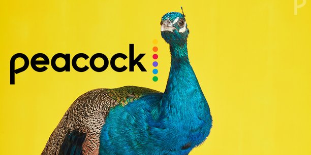 Le nouveau service de streaming vidéo Peacock, du groupe NBCUniversal.