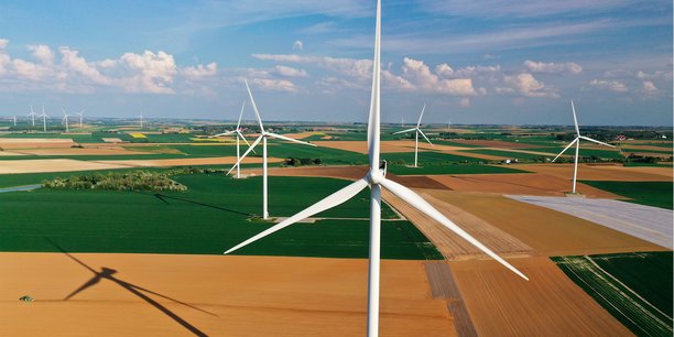 En 2019, le parc éolien français a produit 34,1 TWh soit 6,3 % de la production d'électricité nationale.