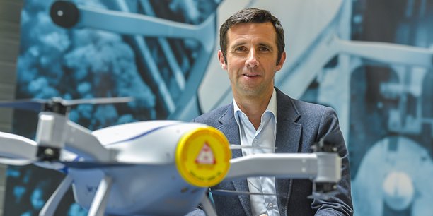 Nicolas Billecocq, le directeur général d'Azur Drones.
