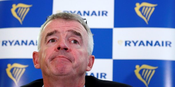 Le groupe explique qu'une deuxième vague de Covid-19 à l'automne en Europe est sa principale crainte à l'heure actuelle (en photo : le patron de Ryanair, Michael O'Leary).