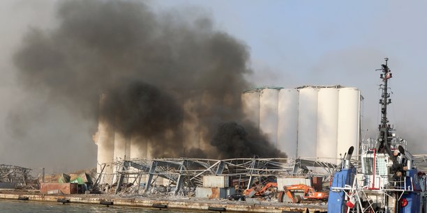 Liban: un navire de la finul touche par l'explosion, des blesses[reuters.com]