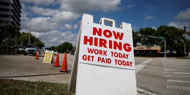En avril, aux Etats-Unis, le taux de chômage est attendu en très légère hausse, à 3,5% contre 3,4% en avril.
