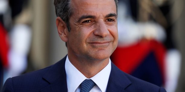 Kyriakos Mitsotakis, Premier ministre grec.