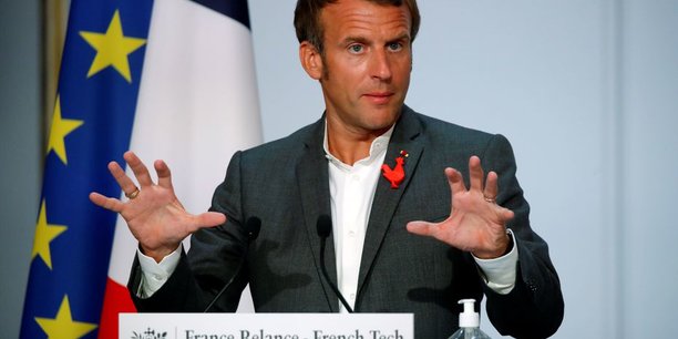 « La France va prendre le tournant de la 5G parce que c’est le tournant de l’innovation », affirme le président de la République.