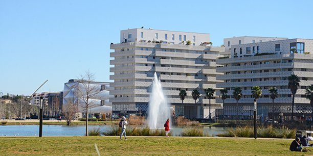 A Montpellier, le quartier Port Marianne continue d'être l'un des quartiers où les appartements neufs se vendent le plus cher (3 650 €/m2).