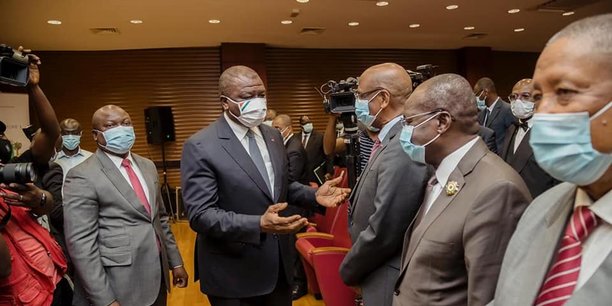 Hamed Bayoko rassure le patronat ivoirien du maintien « la paix, la sécurité et la stabilité » en Côte d'Ivoire.