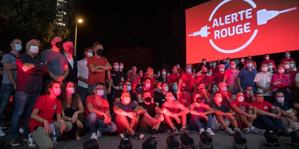 Les professionnels toulousains de l'événementiel et du spectacle se sont mobilisés autour de l'action symbolique nationale Alerte Rouge le 16 septembre.