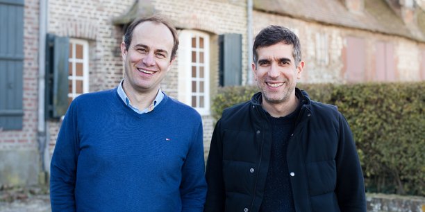 Martin Ducroquet et Michael Bruniaux, fondateurs de Sencrop