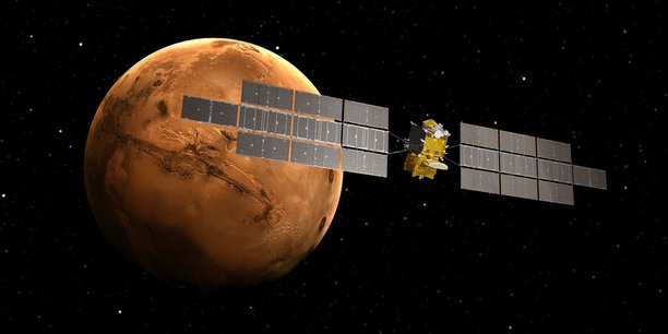 Airbus développe depuis Toulouse l'orbiteur qui sera chargé de ramener sur Terre les échantillons de roche collectées sur Mars.