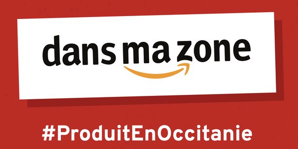 Le conseil régional d'Occitanie a crée la plateforme Dans Ma Zone, en jouant avec la communication du géant américain Amazon.