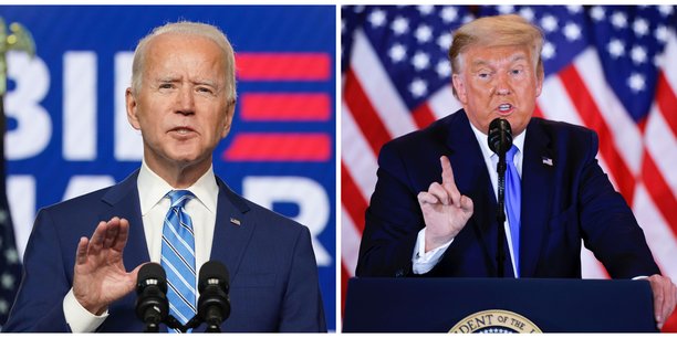 Biden toujours donné gagnant mais Trump l'accuse de lui "voler" l'élection