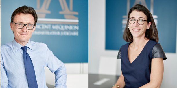 Vincent Méquinion et Alexandra Blanch sont administrateurs judiciaires