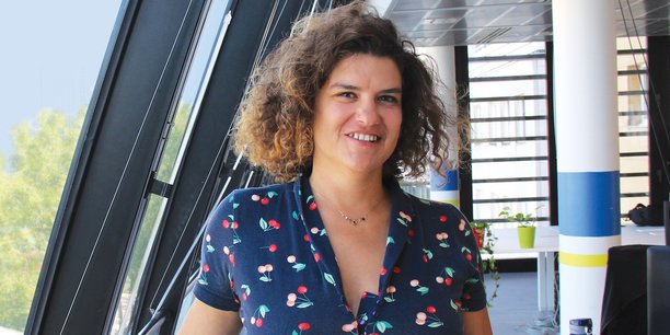 Amandine Albizzati, présidente d'Enercoop, fournisseur coopératif d'électricité renouvelable.