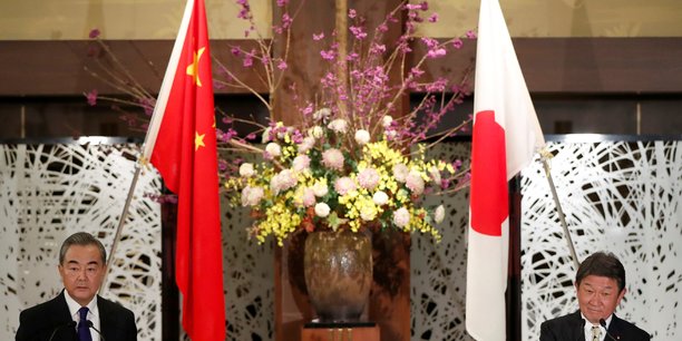 Le chef de la diplomatie chinoise en visite au japon sur fond de tensions[reuters.com]