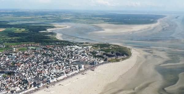 La coopérative veut surveiller l'érosion du littoral français (ici la plage du Touquet).