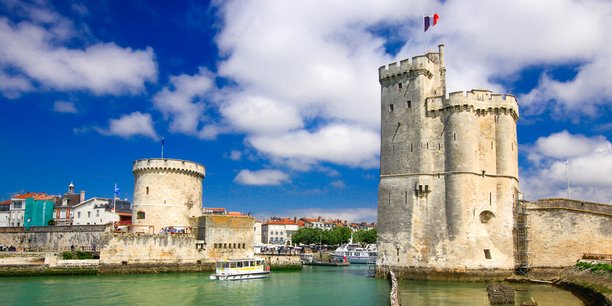 Vue du vieux port de La Rochelle