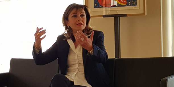 Carole Delga, présidente de la Région Occitanie et future candidate à sa succession aux prochaines élections régionales.