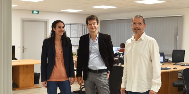 Caroline Rozain, Nicolas Bardi et Marc Potron ont créé Sylfen en 2015, une jeune pousse qui souhaite remettre les sujets de la  transition écologique des bâtiments  au coeur des enjeux de la filière hydrogène.